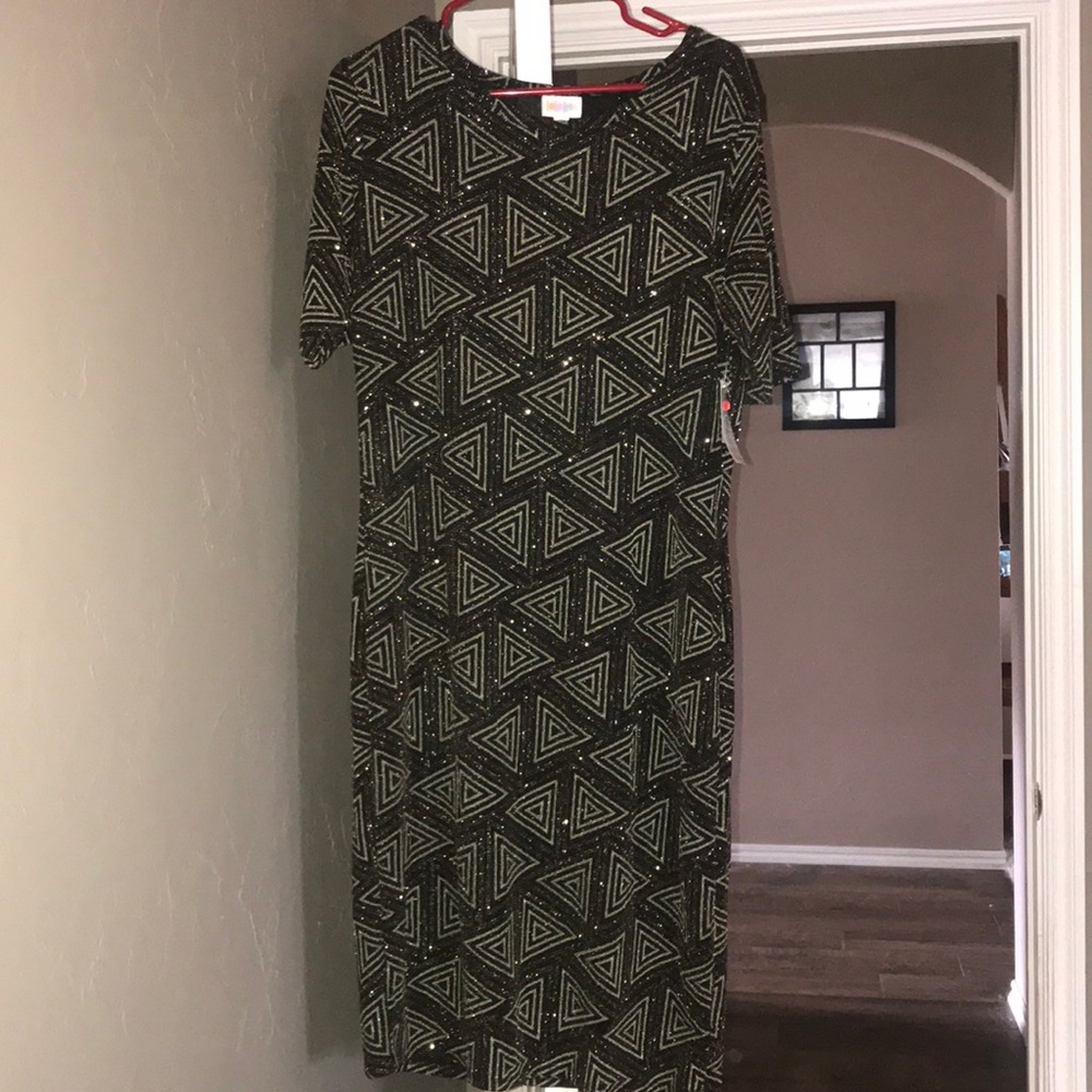 LULAROE elegant Julia dress XL BRAND NEW